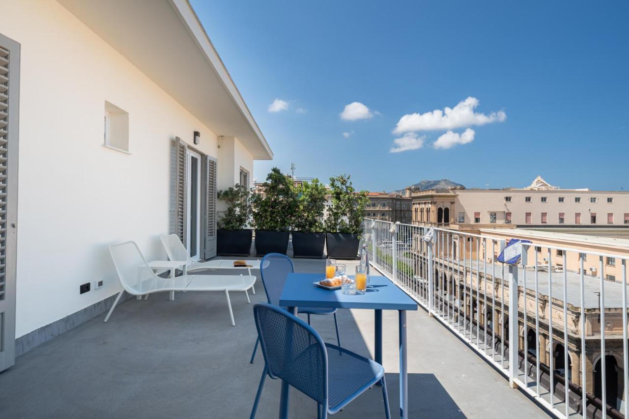 Suite Al Centro Di Palermo Con Terrazza Privata Экстерьер фото